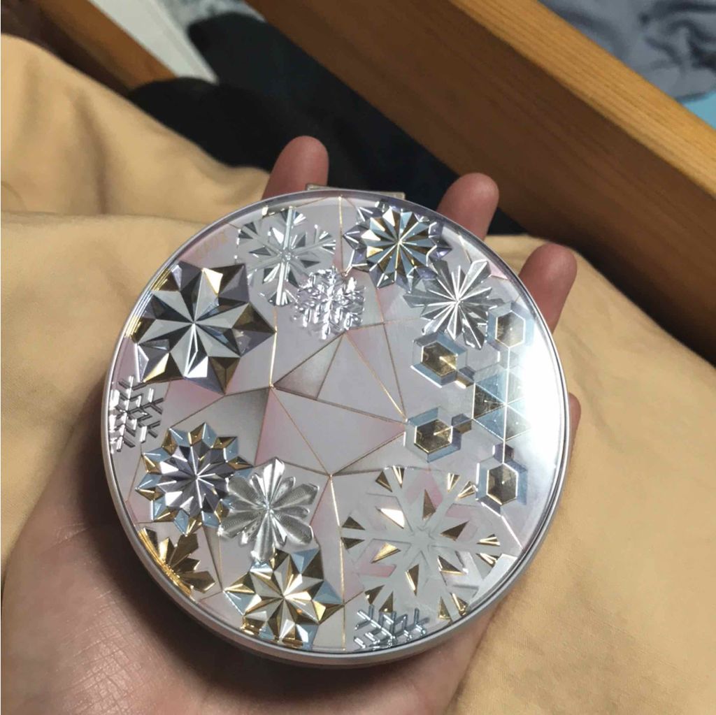 萌 on LIPS 「お母さんに貰った!スノービューティーホワイトニングフェースパウ..」(1枚目)