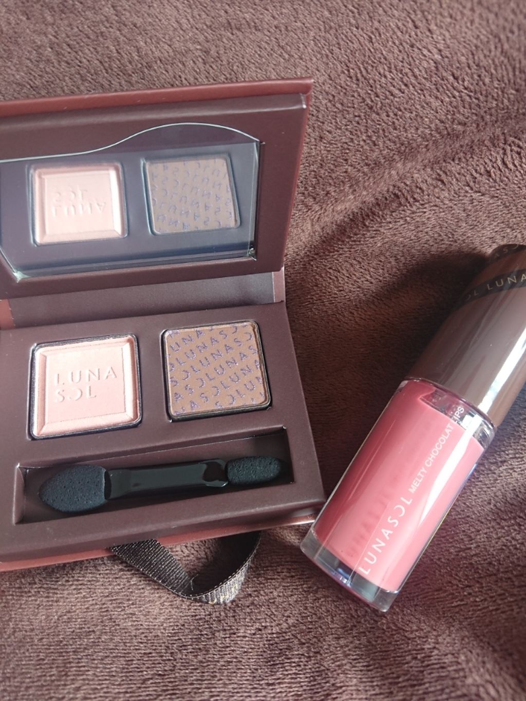 メルティショコラリップス/LUNASOL/口紅を使ったクチコミ（2枚目）