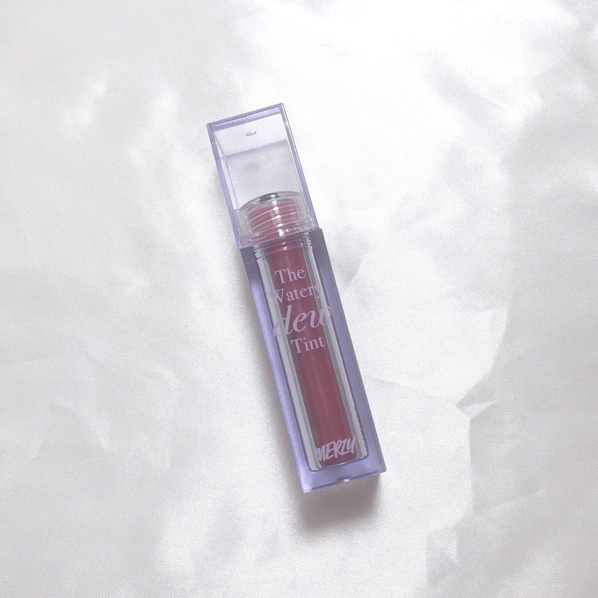 ザ ウォータリーデューティント/MERZY/リップティントを使ったクチコミ（3枚目）