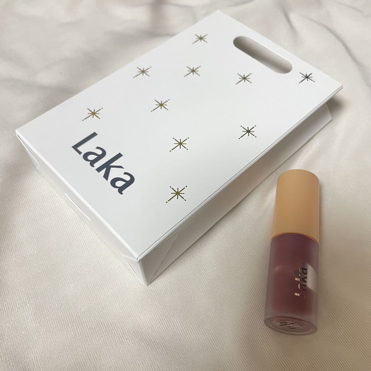 フルーティーグラムティント/Laka/リップティントを使ったクチコミ（3枚目）