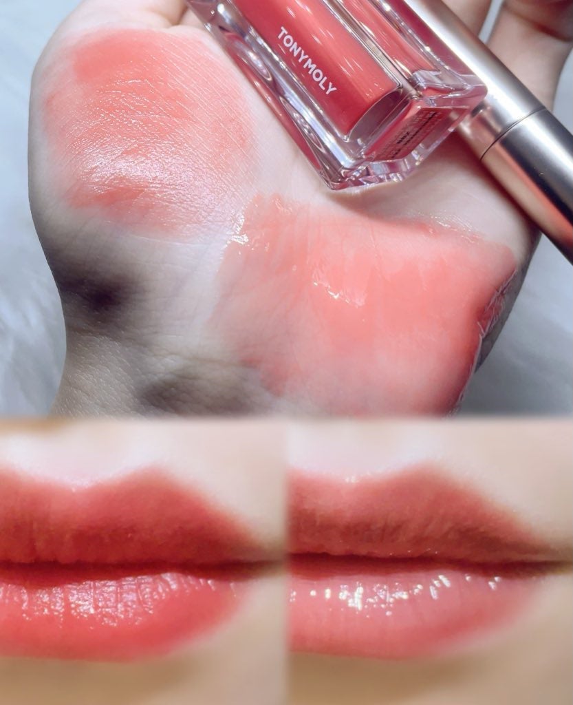 ゲットイットティント ウォーターフルバター/TONYMOLY/リップティントを使ったクチコミ(2枚目)