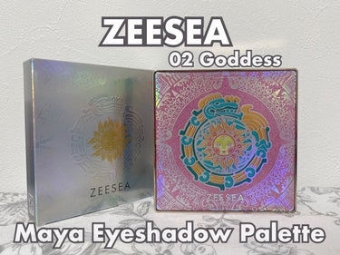 ZEESEA イメージ「マヤ」 アイシャドウパレットのクチコミ「ZEESEA
イメージ「マヤ」アイシャドウパレット
02 女神（Goddess）

TRILL.....」（1枚目）