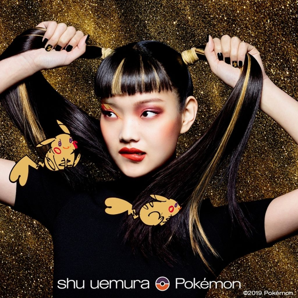 ピカシュウ グローオン デュオ パレット shu uemura