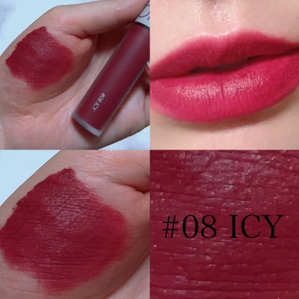 ゼロベルベットティント/rom&nd/リップティントを使ったクチコミ(2枚目)