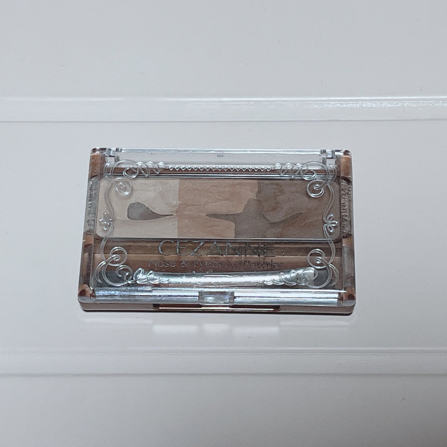 ノーズ&アイブロウパウダー/CEZANNE/パウダーアイブロウを使ったクチコミ(2枚目)