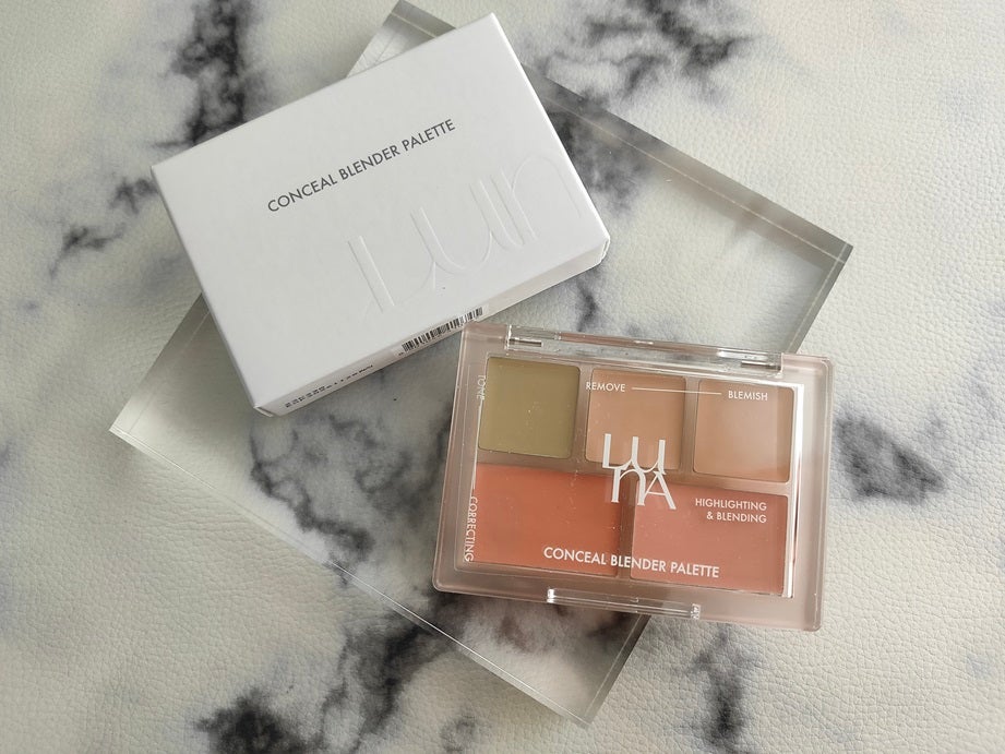 コンシールブレンダーパレット/LUNA/パレットコンシーラーを使ったクチコミ(1枚目)