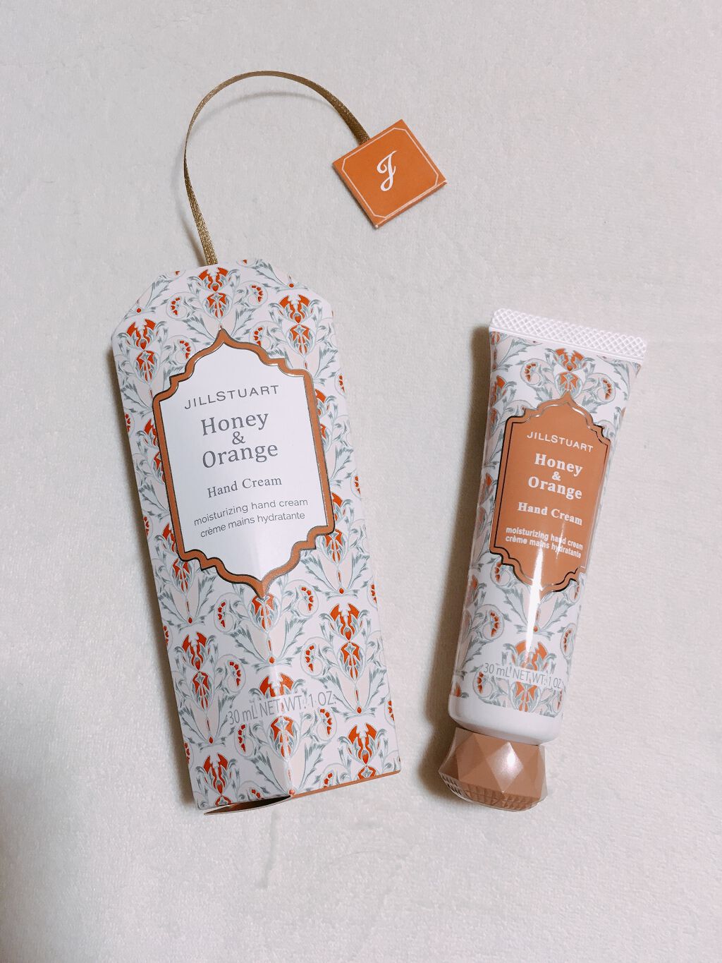 ハンドクリーム ハニー & オレンジ/JILL STUART/ハンドクリームを使ったクチコミ(1枚目)