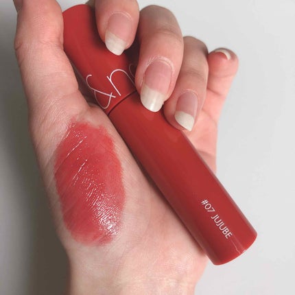 ジューシーラスティングティント/rom&nd/リップティントを使ったクチコミ(3枚目)