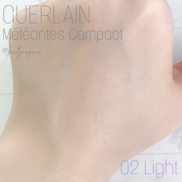 メテオリット コンパクト 02 Light/GUERLAIN/プレストパウダーを使ったクチコミ（2枚目）