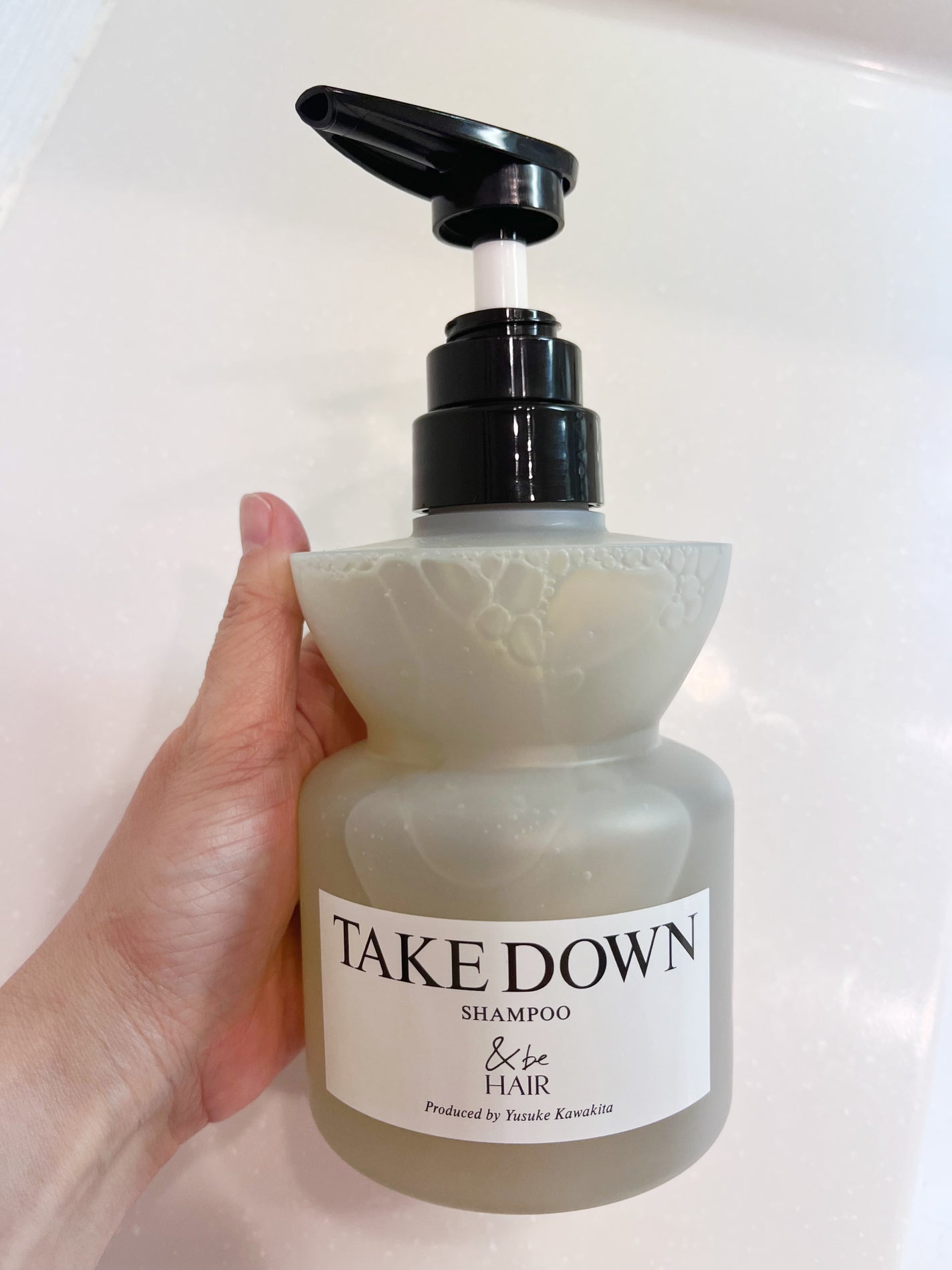 &be テイクダウンシャンプー/&be HAIR/市販シャンプーを使ったクチコミ(1枚目)