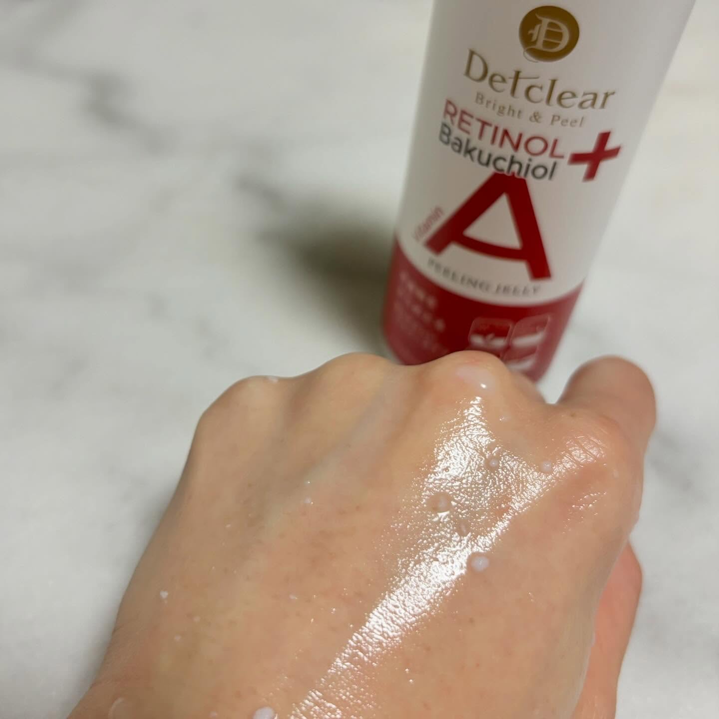 DETクリア ブライト&ピール ピーリングジェリー〈エイジングケアタイプ〉/Detclear/ピーリングを使ったクチコミ（3枚目）