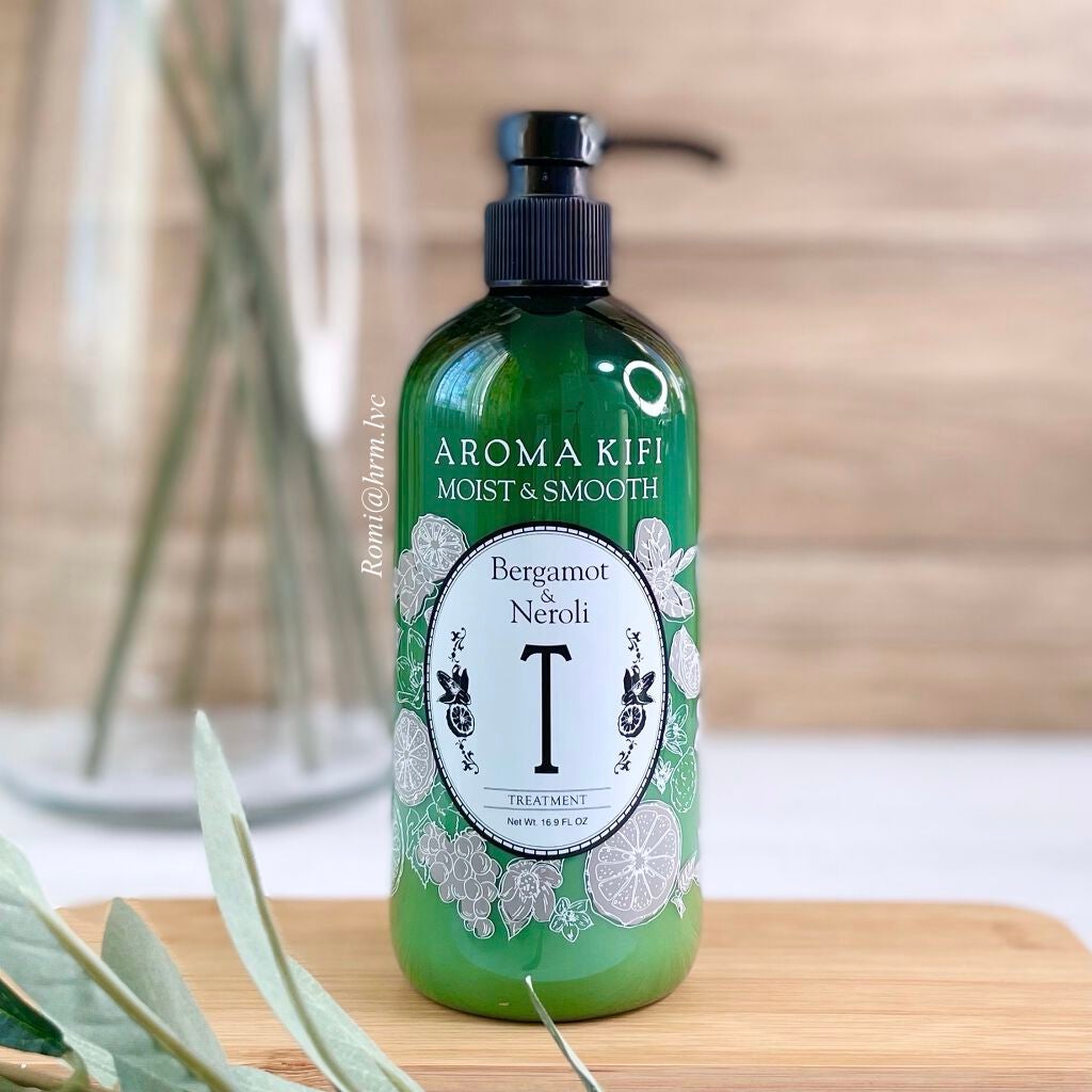 モイスト&スムースシャンプー/トリートメント/AROMA KIFI/シャンプー・コンディショナーを使ったクチコミ(1枚目)