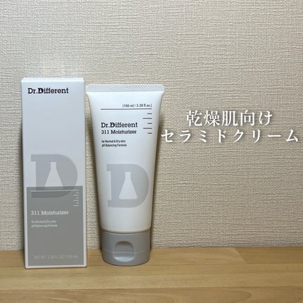 Dr.Different 311モイスチャライザーのクチコミ「【乾燥肌向けセラミドクリーム】
今回ご紹介するのはこちら🤍
『ドクターディファレント 31.....」(1枚目)