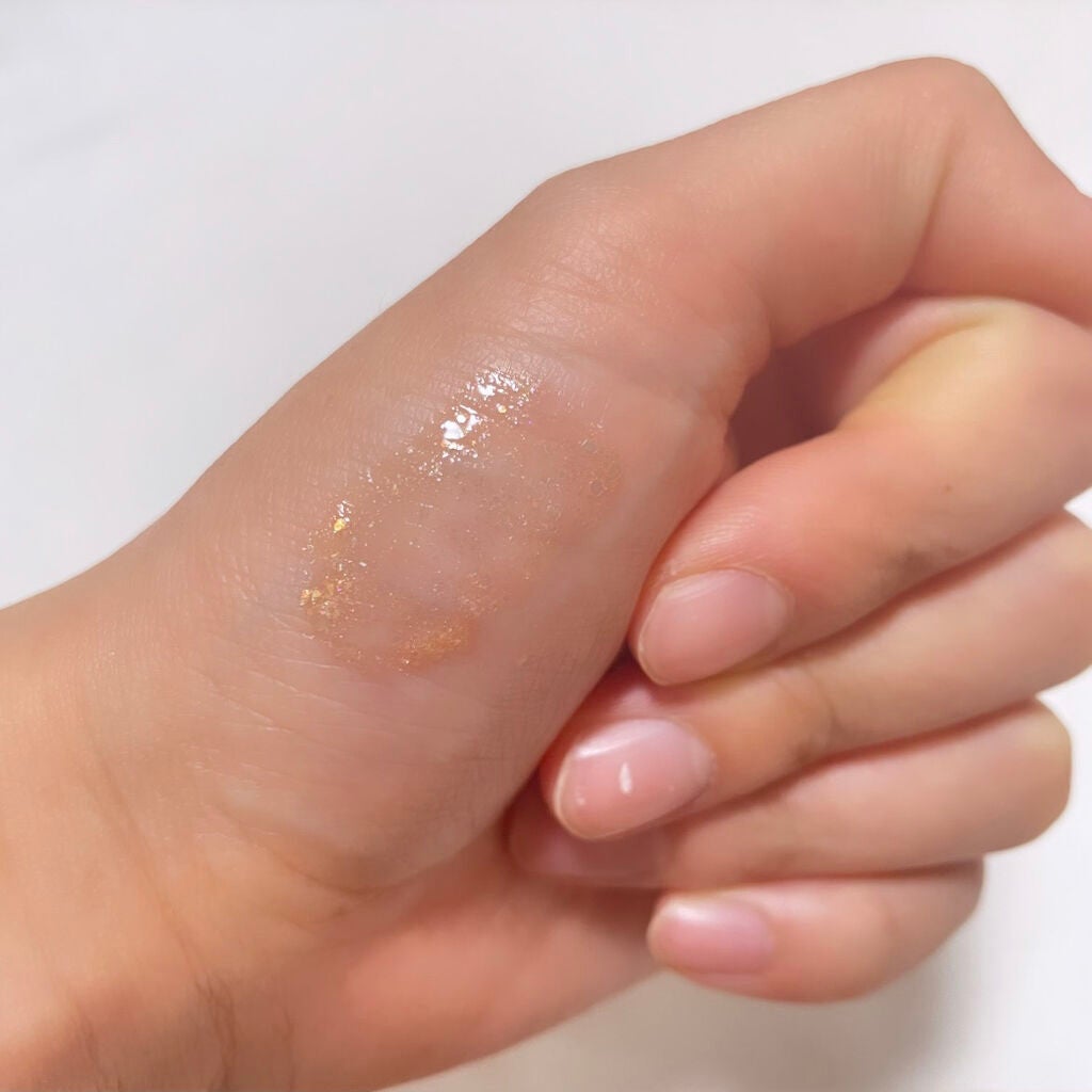 シュガー トゥインクル リキッド グリッター/PERIPERA/グリッターを使ったクチコミ(5枚目)