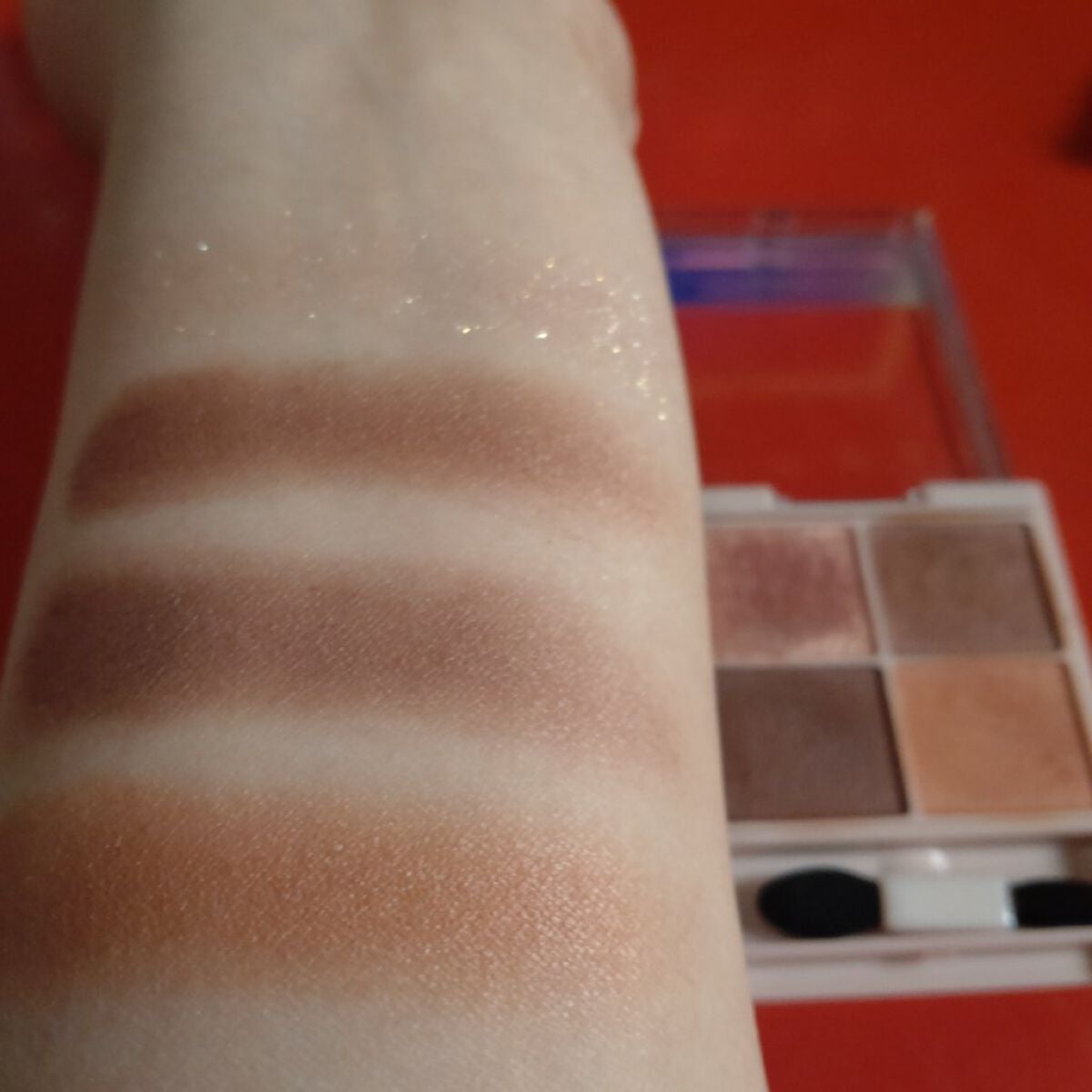 シルキースフレアイズ(マットタイプ)/キャンメイク/アイシャドウパレットを使ったクチコミ(7枚目)