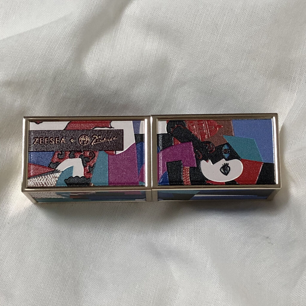 ピカソベルベットマットリップスティック/ZEESEA/口紅を使ったクチコミ（2枚目）