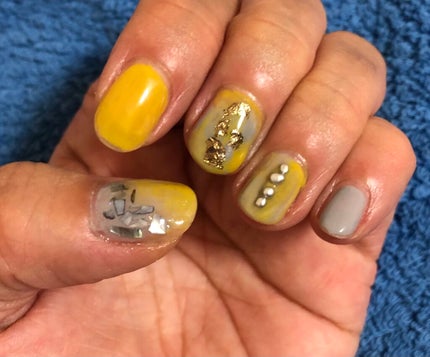 Gel Nail/セリア/ジェルネイルを使ったクチコミ(2枚目)