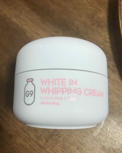 WHITE WHIPPING CREAM(ウユクリーム)/G9SKIN/化粧下地を使ったクチコミ(1枚目)