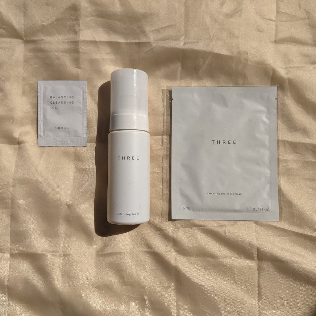 バランシング スパ シートマスク/THREE/シートマスク・パックを使ったクチコミ(2枚目)