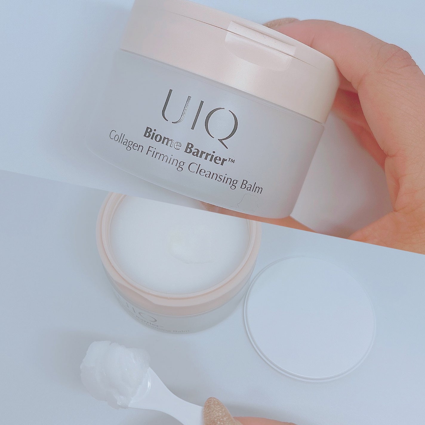 バイオームバリアコラーゲンファーミングクレンジングバーム/UIQ/クレンジングバームを使ったクチコミ(3枚目)