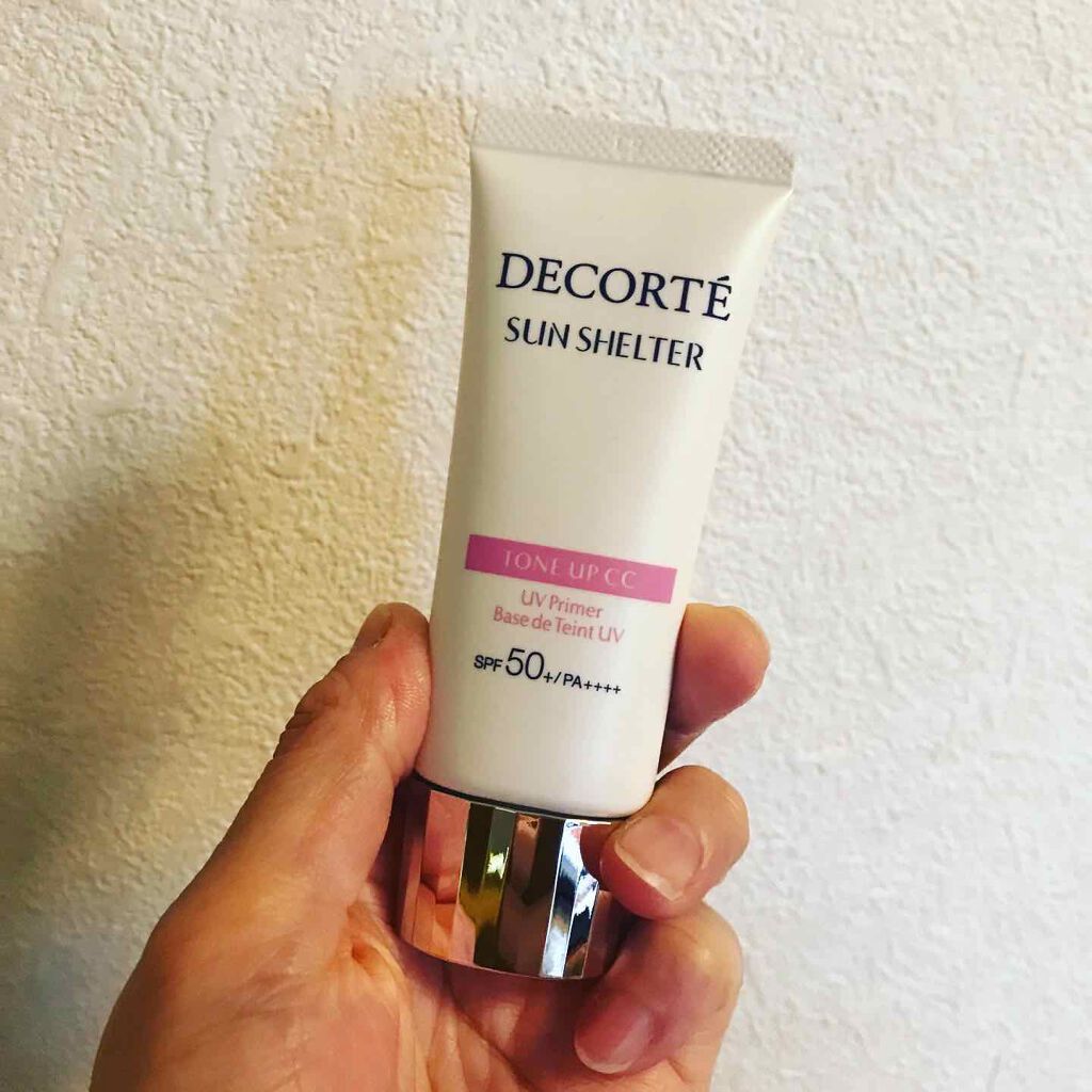 サンシェルター トーンアップCC/DECORTÉ/CCクリームを使ったクチコミ（3枚目）
