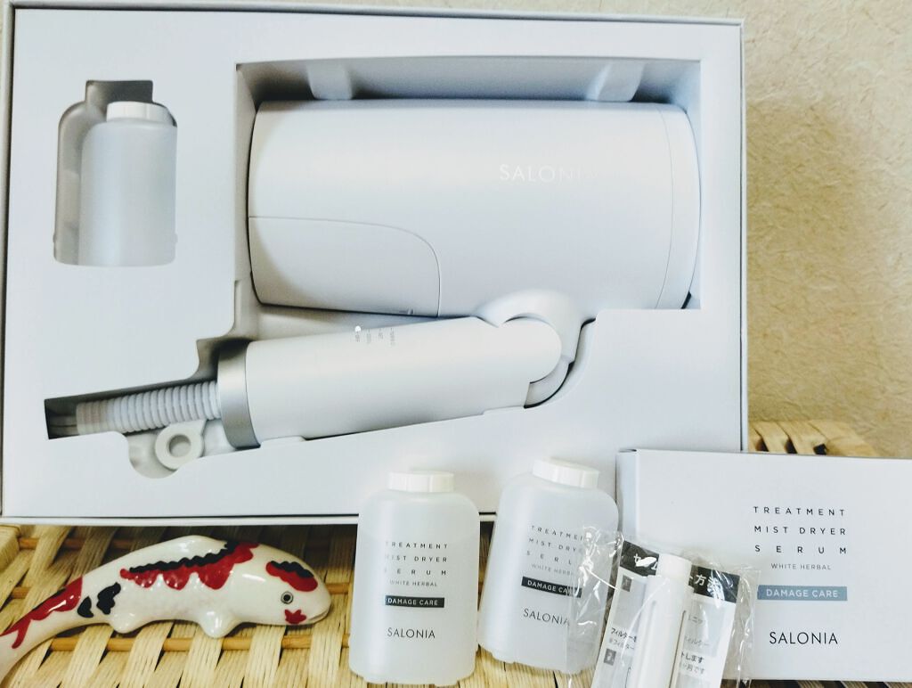トリートメントミストドライヤー /SALONIA/ドライヤーを使ったクチコミ（2枚目）