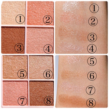 プティパレットアイズ(スパークリングタイプ)/キャンメイク/アイシャドウを使ったクチコミ(6枚目)