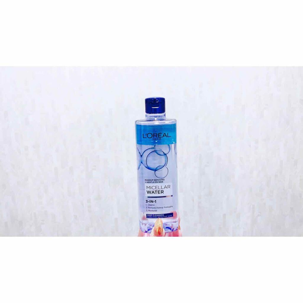 ミセラークレンジング/ロレアル パリ/クレンジングウォーターを使ったクチコミ(2枚目)