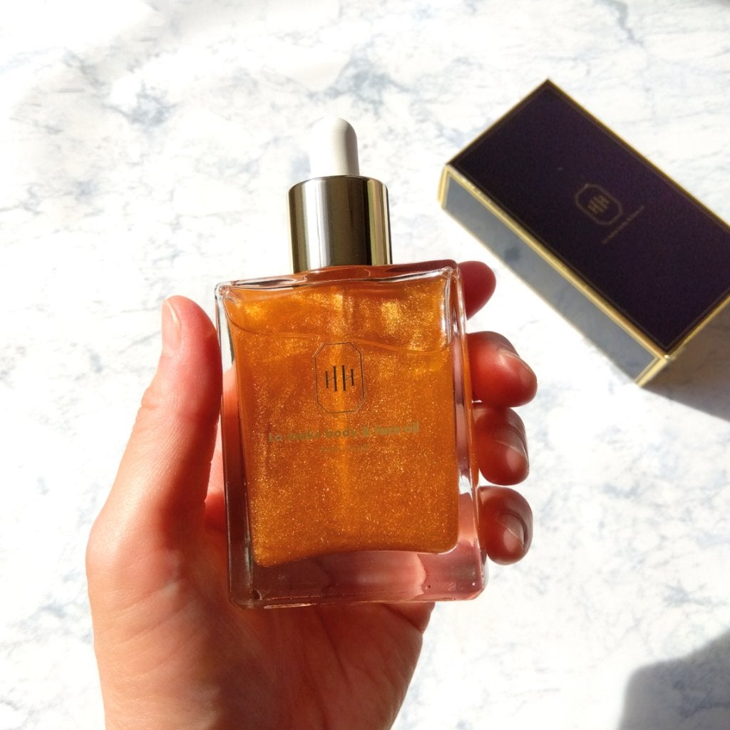 ラ・メイク ボディ&フェイスオイル/H×H/ボディオイルを使ったクチコミ(2枚目)