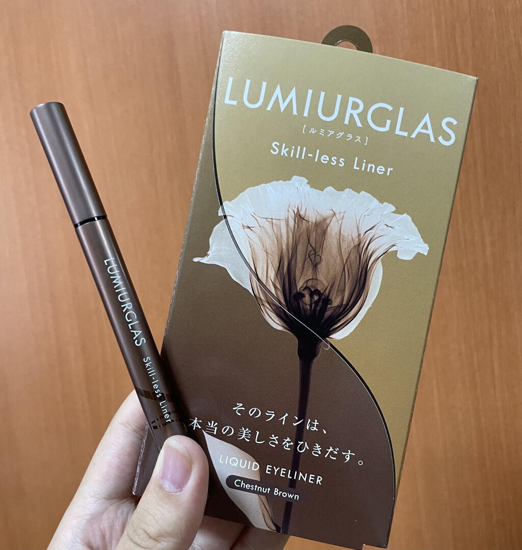 スキルレスライナー/LUMIURGLAS/リキッドアイライナーを使ったクチコミ（1枚目）