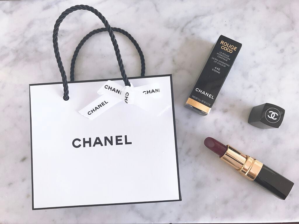 R♡ on LIPS 「♡CHANEL♡ルージュココ446バーガンディのような大人っぽ..」(1枚目)