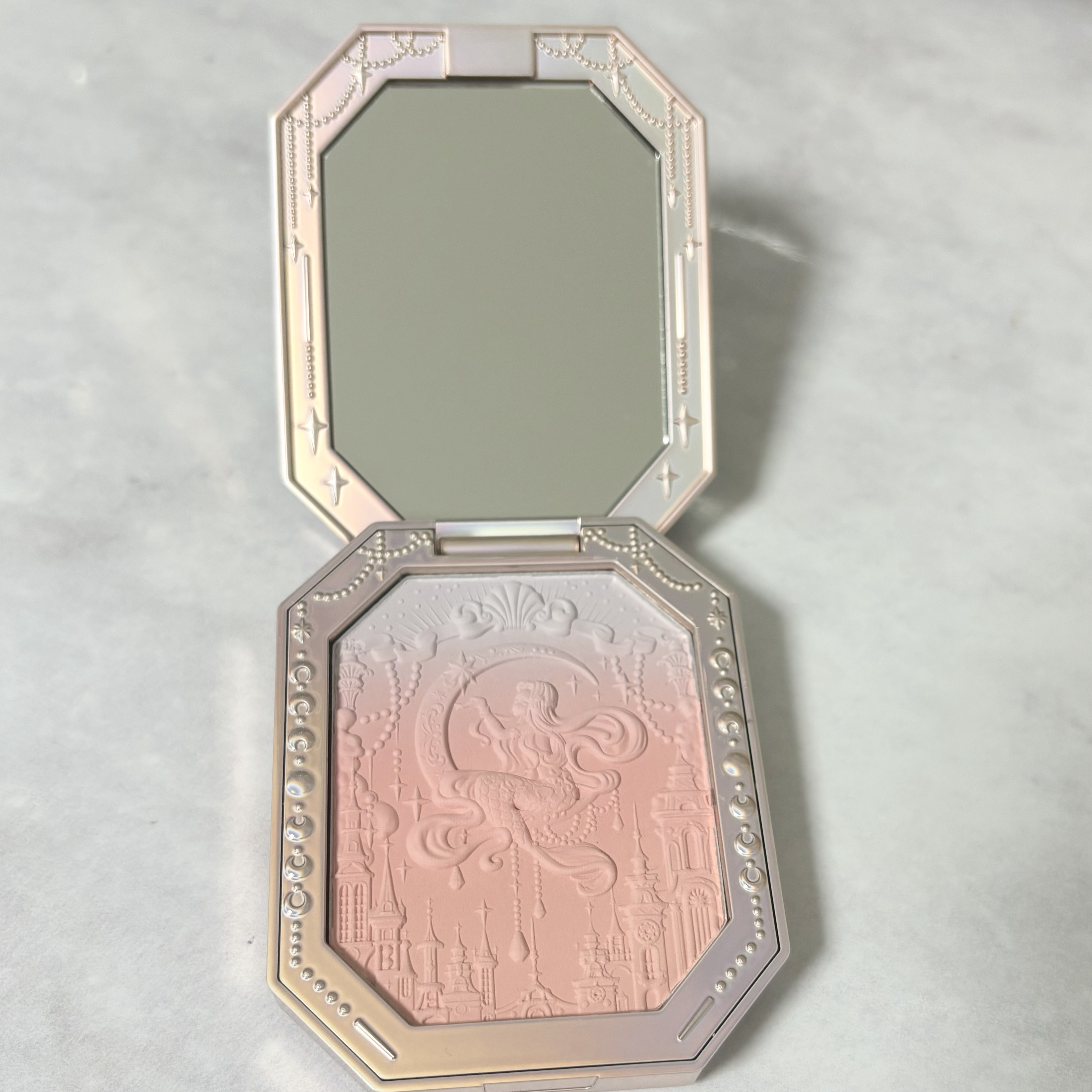 月光人魚 ジュエリーチークブラッシュ/FlowerKnows/パウダーチークを使ったクチコミ（3枚目）