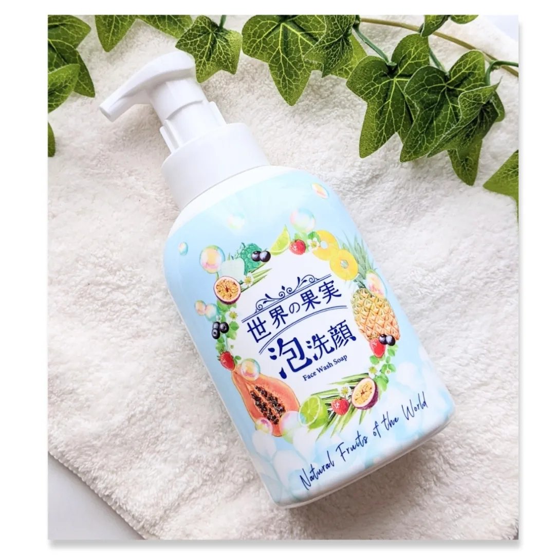 世界の果実 すっきり泡洗顔/世界の果実/泡洗顔を使ったクチコミ（1枚目）