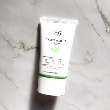 グリーンマイルドアップサンプラス/Dr.G/日焼け止めクリームを使ったクチコミ(1枚目)