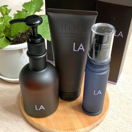 スキャルプシャンプーLA/トリートメントLA/ALORB/サロンシャンプーを使ったクチコミ(1枚目)