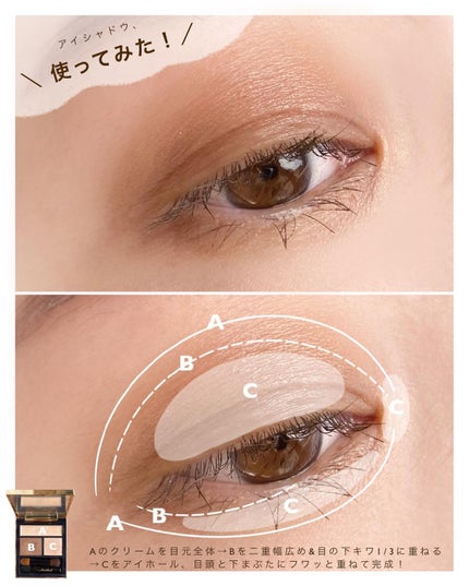 コンスピキュアス アイズ/Amplitude/アイシャドウパレットを使ったクチコミ(6枚目)