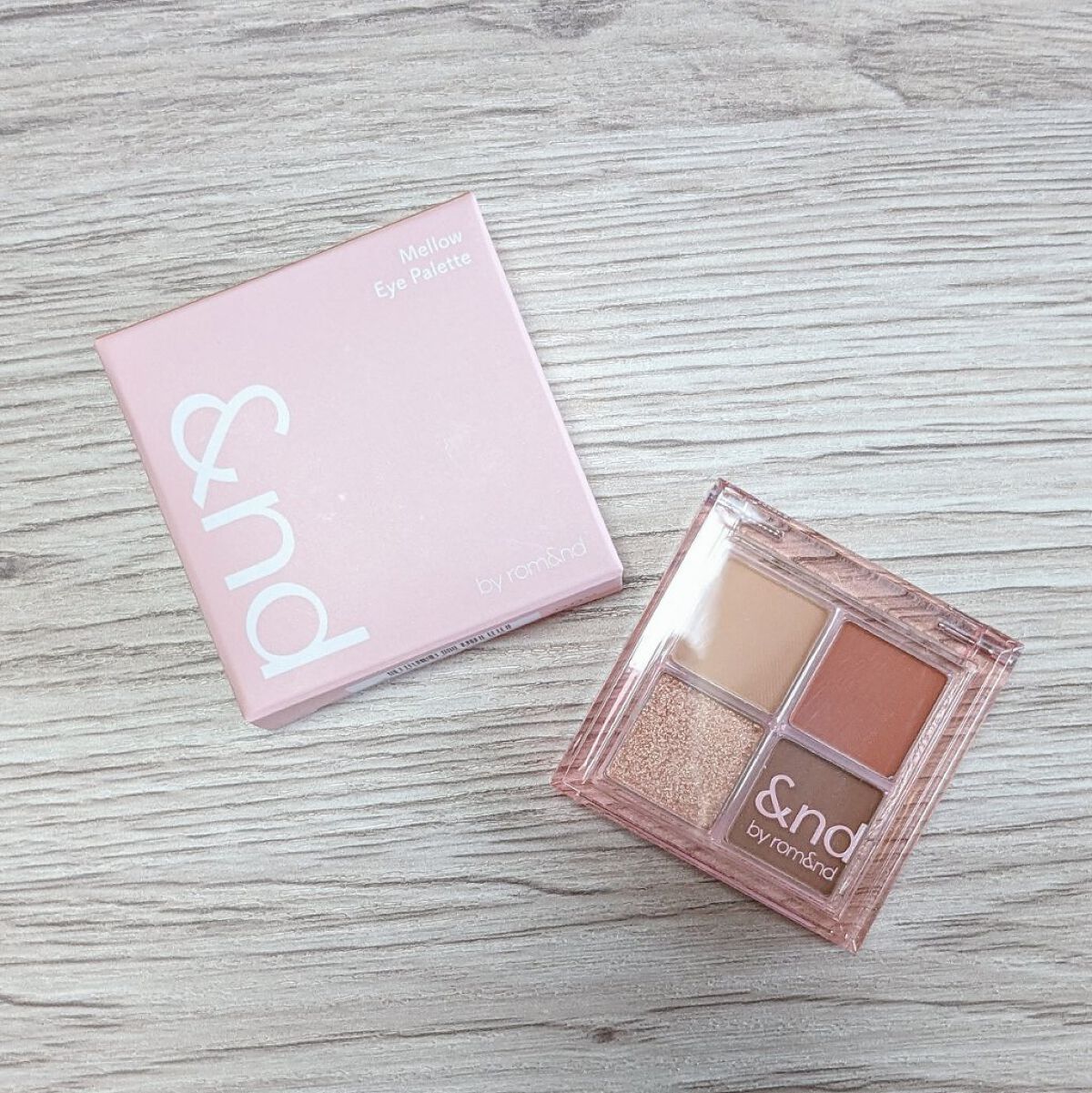 アンドバイロムアンド　メロウアイパレット/&nd by rom&nd/アイシャドウパレットを使ったクチコミ（2枚目）