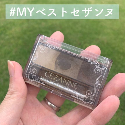 ノーズ&アイブロウパウダー/CEZANNE/パウダーアイブロウを使ったクチコミ(1枚目)