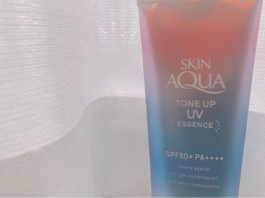 スキンアクア トーンアップUVエッセンス/スキンアクア/日焼け止めクリームを使ったクチコミ（1枚目）