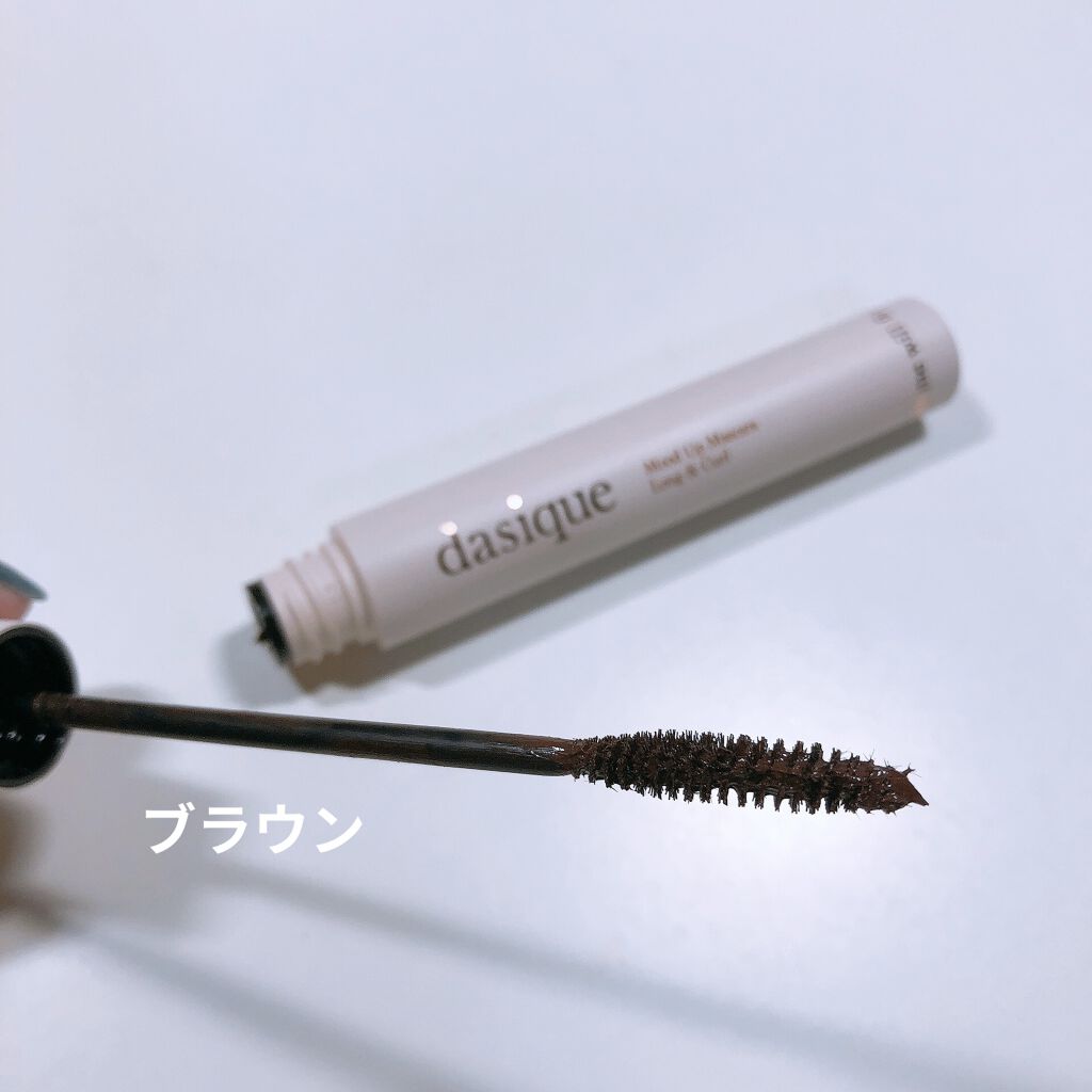 ムードアップマスカラ ロング&カール/dasique/マスカラを使ったクチコミ（2枚目）