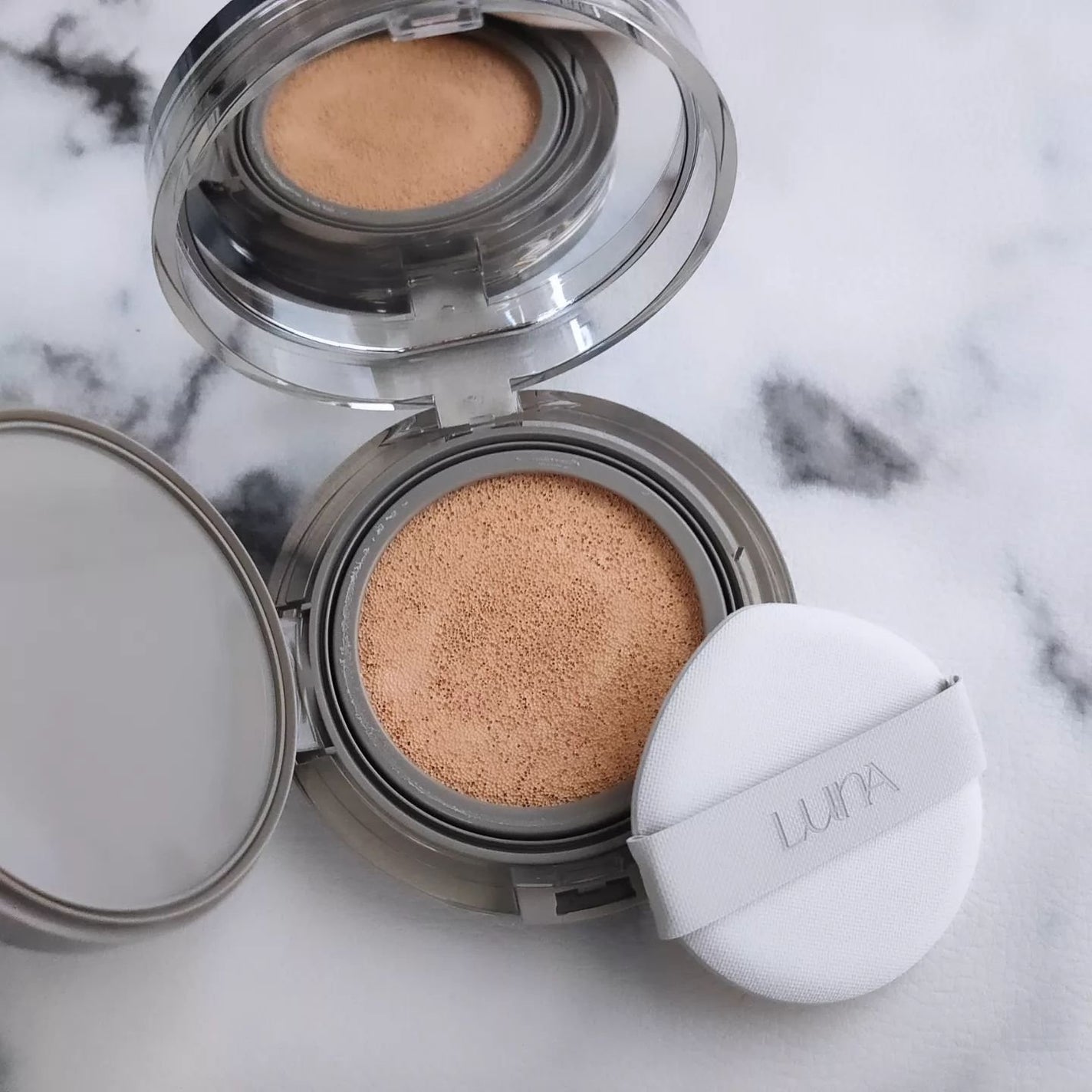 ブラーカバークッション/LUNA/クッションファンデーションを使ったクチコミ(4枚目)