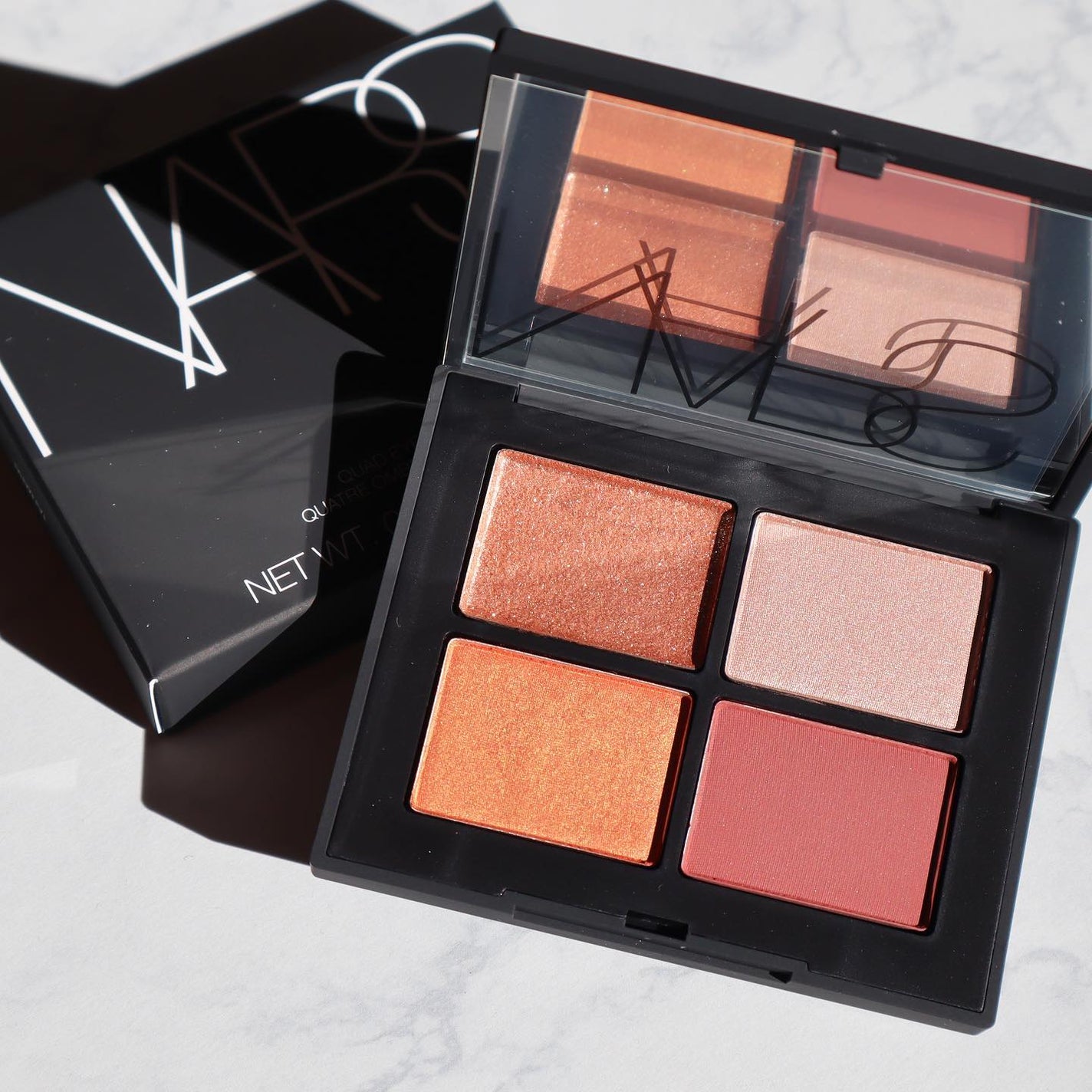 クワッドアイシャドー/NARS/アイシャドウパレットを使ったクチコミ(4枚目)