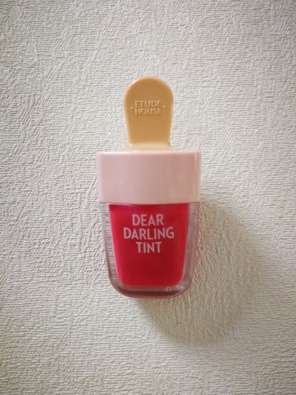 ディアダーリン ウォータージェルティント (アイスティント)/ETUDE/口紅を使ったクチコミ(1枚目)
