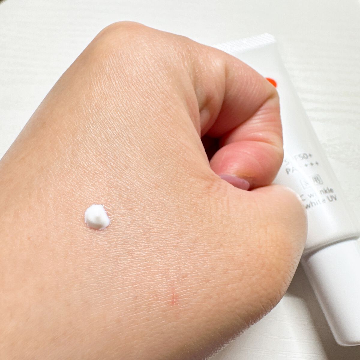 薬用CリンクルホワイトUV/ドクターケイ/日焼け止めクリームを使ったクチコミ（2枚目）