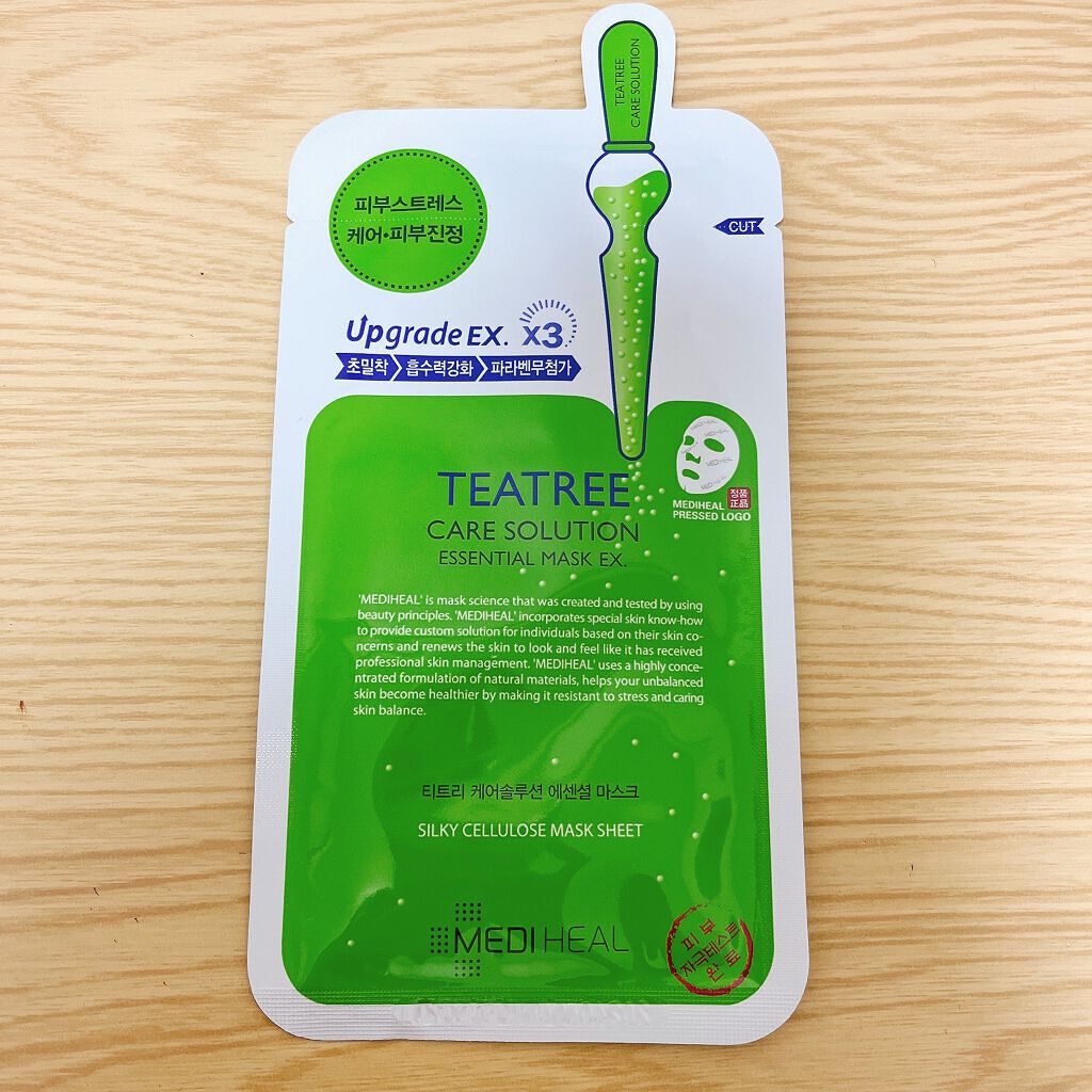 ティーツリーケア ソリューション エッセンシャルマスクEX/MEDIHEAL/シートマスク・パックを使ったクチコミ（1枚目）
