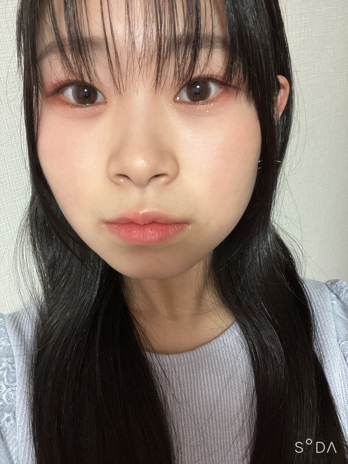 メルティールミナスルージュ（ティントタイプ）/キャンメイク/リップティントを使ったクチコミ（2枚目）