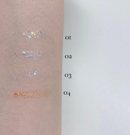 ブリンリキッドグリッターライナー/BLING GLOW/グリッターを使ったクチコミ(3枚目)