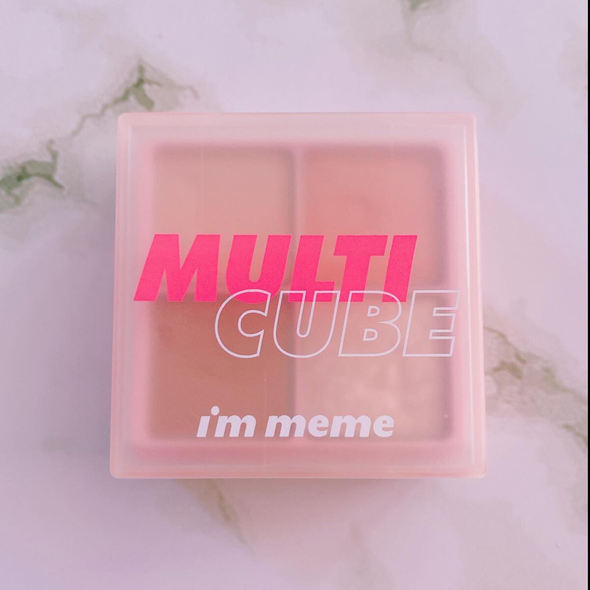 マルチキューブ/i’m meme/マルチパレットを使ったクチコミ（2枚目）