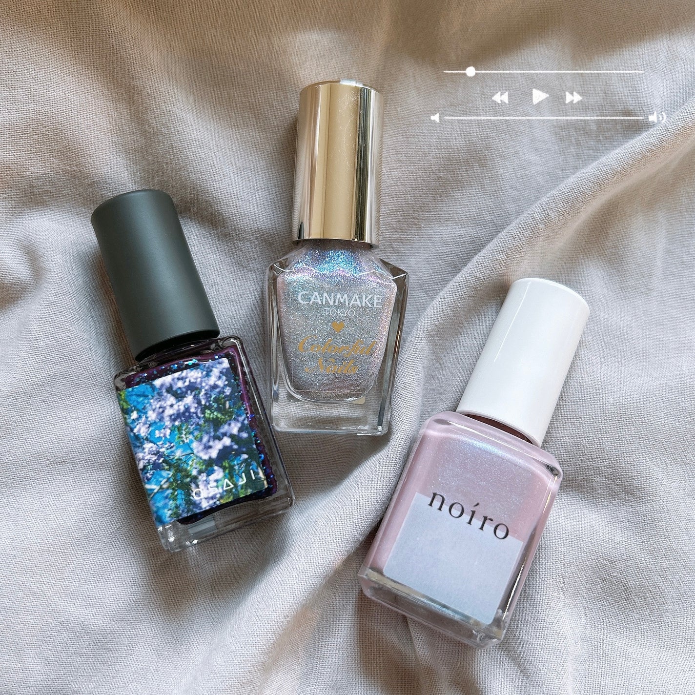 カラフルネイルズ/キャンメイク/マニキュアを使ったクチコミ(3枚目)