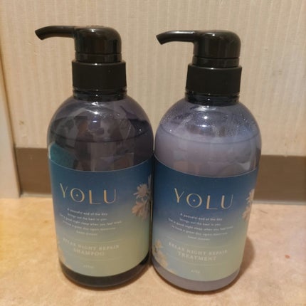 リラックスナイトリペア シャンプー/トリートメント/YOLU/市販シャンプーを使ったクチコミ(1枚目)